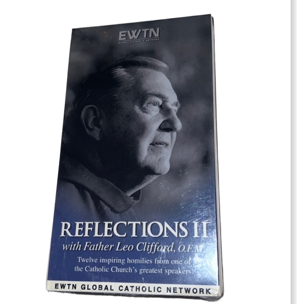 REFLECTIONS II (2) WITH FATHER LEO CLIFFORD VHS TAPE FACTORY SEALED